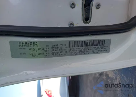 2019 Jeep Cherokee Latitude Plus 4X4 from USA, damaged, VIN 1C4PJMLX8KD359880
